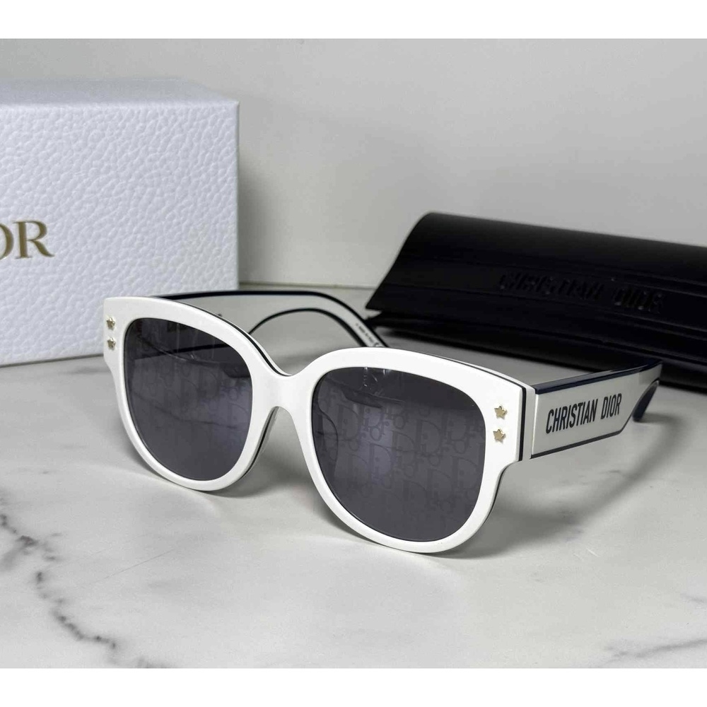 NWT Christian Dior CD40157I-25C-54 Ivory 54mm Sunglasses